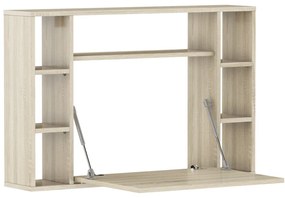 Rozkladací PC stolík Mouse (dub sonoma). Akcia -17%. Vlastná spoľahlivá doprava až k Vám domov. 1124964