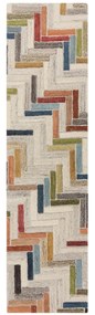 Flair Rugs, Behúň Moda Russo Multi, 60x230, viacfarebná, chodba / predsieň