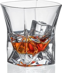Bohemia Jihlava poháre na whisky Pyramída 280 ml 1KS
