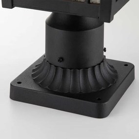 Quoizel QZ-CEDAR-POINT3-M-BK - Vonkajšia lampa CEDAR POINT 1xE27/60W/230V IP44