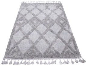 Koberec BERBER 6843 svetlosivý