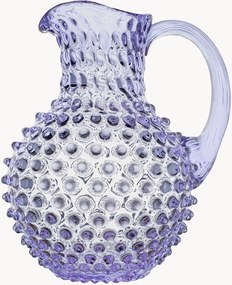 Ručne fúkaný džbán Hobnail, 2 l
