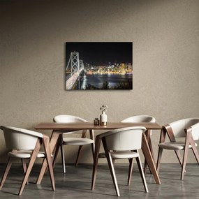 Obraz Brooklynského mostu a New Yorku (70x50 cm)