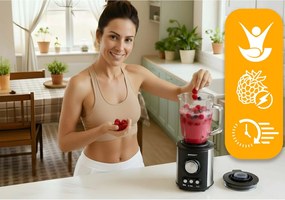 Stolný mixér 1,5 l 800W Berdsen BD-751 - čierny