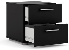 Čierny nočný stolík Pepe - Tvilum