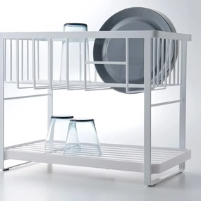 Dvojposchodový kovový odkvapkávač Tower – YAMAZAKI