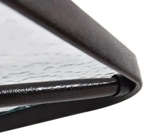 TRENDIE Záhradný stolík so sklom 80x80cm