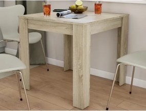 Jedálenský stôl David 80x80 cm, dub sonoma%