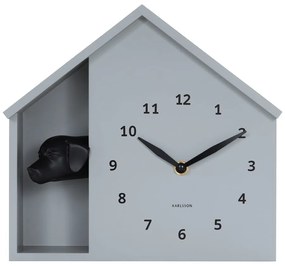 Nástenné hodiny Peeking Doggy – Karlsson