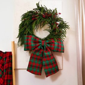 Vianočná dekorácia BOWE mašla 711084