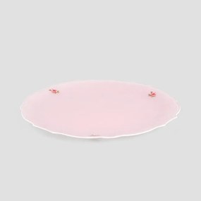 Tanier PINK MILKY s bielym okrajom 731778