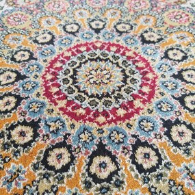 DY Prémiový koberec s exkluzívnym vzorom Pers 02 - ružová Rozmer: 150x230 cm