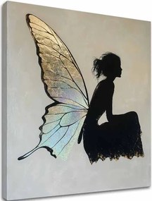 Obraz Káľovnej motýľov - 100% originál domaľovaný akrylom