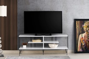 TV stolík/skrinka Elza (Biela). Vlastná spoľahlivá doprava až k Vám domov. 1072658