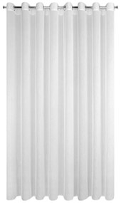 ZÁCLONA NA KRÚŽKOCH REBECCA 350X250 CM BIELA