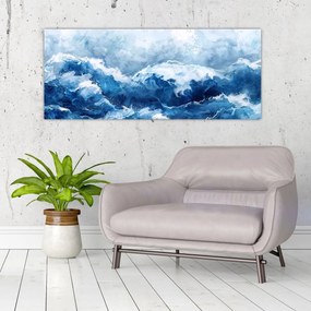 Obraz - Ilustrácia mora (120x50 cm)