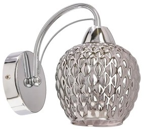 Nástenná lampa TOBIAS 1xE27/40W/230V lesklý chróm