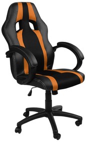 Gamer kreslo AGA MR2060 - čierne/oranžové