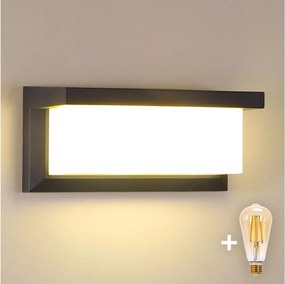 Brilagi -LED stmievateľné vonkajšie nástenné svietidlo BRICKY 1xE27/6W/230V 2700-6500K IP54 antracit