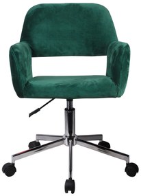 Kancelárska stolička Odalis (tmavo zelená). Vlastná spoľahlivá doprava až k Vám domov. 1069470