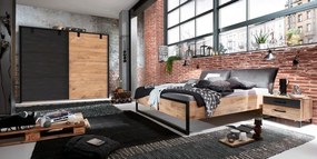 Posteľ Detroit 180x200 cm, doskový dub