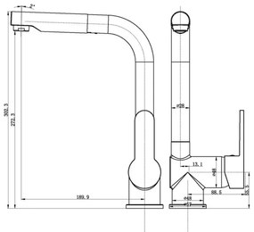 Schütte Nízkotlaková batéria London (ušľachtilá oceľ)  (100335855)
