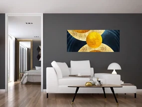 Obraz - Kruhy (120x50 cm)