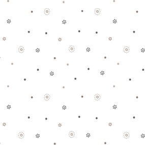 Babymatex Bavlnené prestieradlo do postieľky 60x120 cm - Hviezdy