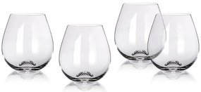 Poháre na červené víno 4 ks komplet 560 ml