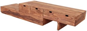furniture-nabytek.cz - Masívny tv stolík z dreva palisander 260x40x60