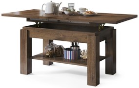 ASTORIA orech elegant, rozkládací konferenční stolek