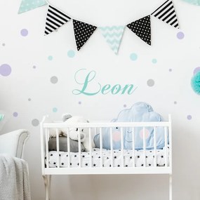 Nálepka na stenu Meno