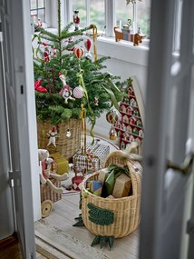 Bloomingville Vianočná ozdoba Zwirl Red – set 2 ks