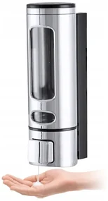 Gamma Gamma, nástenný dávkovač mydla 400ml, chrómová, GMA-DOZS-CH
