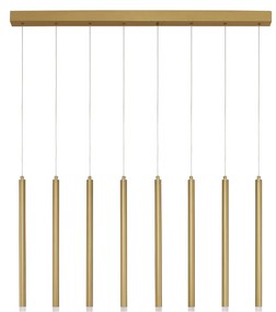 Moderný luster Trimle 100 zlatá
