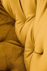 OTOČNÁ JEDÁLENSKÁ STOLIČKA TIARA HORČICOVÁ