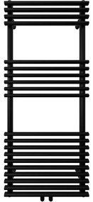 Cerano Mathilda, vykurovacie teleso 1200x500mm, 545W, rozteč pripojenia D5/450 mm, čierna matná, CER-CER-429694