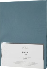 MAKOSATÉNOVÉ PRESTIERADLO DINA 140X200 CM PETROLEJOVÉ