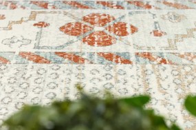 Koberec SOHO 477.11.LA100 OSTA naturálny béžový / terakotový