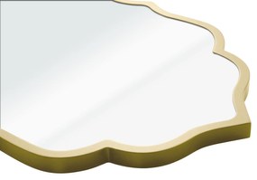 Zrkadlo Velvette (zlatá). Akcia -20%. Vlastná spoľahlivá doprava až k Vám domov. 1127528