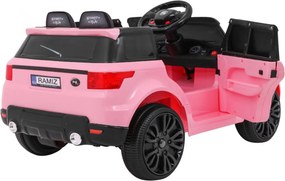 Ramiz Auto SUV Start Run na batérie ružové na diaľkové ovládanie + bezpečnostné funkcie