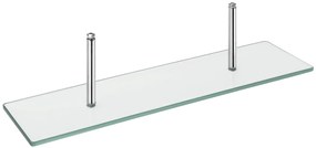 Sapho Sapho, Polica ku galérke, vrátane uchytenia, 80cm, chróm, SH080