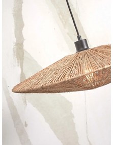 Závesné svietidlo s tienidlom z juty v prírodnej farbe ø 40 cm Iguazu – Good&amp;Mojo
