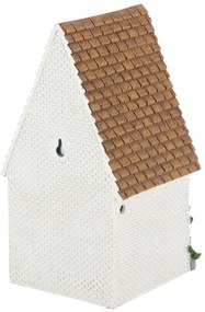 Biela búdka pre vtáčiky Esschert Design Farm House