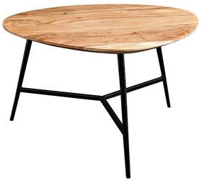 Dizajnový konferenčný stolík Machiko 70 cm akácia