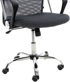 Design-Shop Kancelárska stolička DS-Office 10 - Sivá
