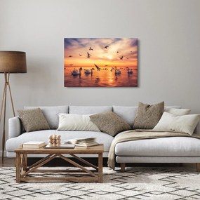 Obraz - Labute (90x60 cm)