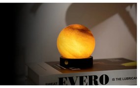 Tmavohnedá svetelná dekorácia na USB ø 8 cm Sand Storm – Gingko