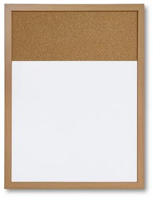 Combi Board whiteboard / korok 45 × 60 cm, biela