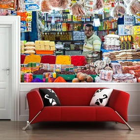 Sablio Tapeta Farebné korenie - 125x75 cm